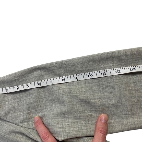 LAFAYETTE 148 New York Lightweight Wool Blazer Wrap top Jacket Office suit - Picture 9 of 10